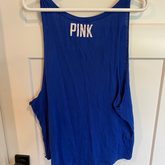 Pink, blue jays tank, size L - Picture 4 of 4